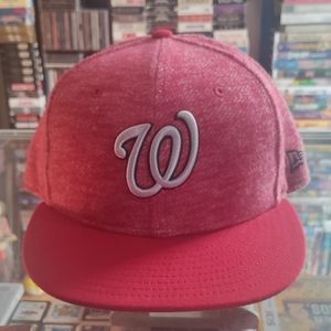 New Era MLB Washington Nationals snapback color Red one size fits all